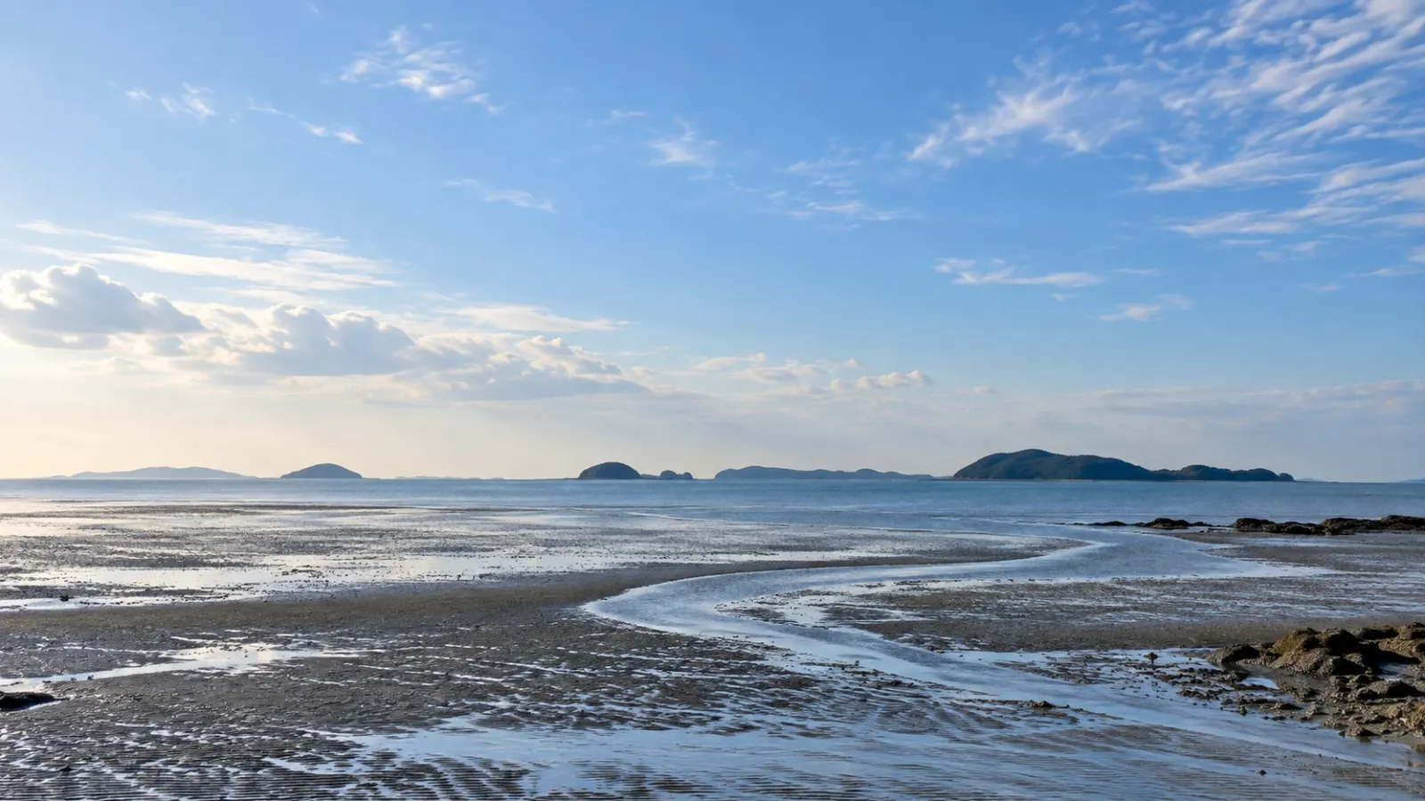 경기도 안산시 단원구 대부도의 서해안과 갯벌 특성을 참고한 가상 풍경. 실제 사진이 아닌 AI 지역 분위기 이미지.