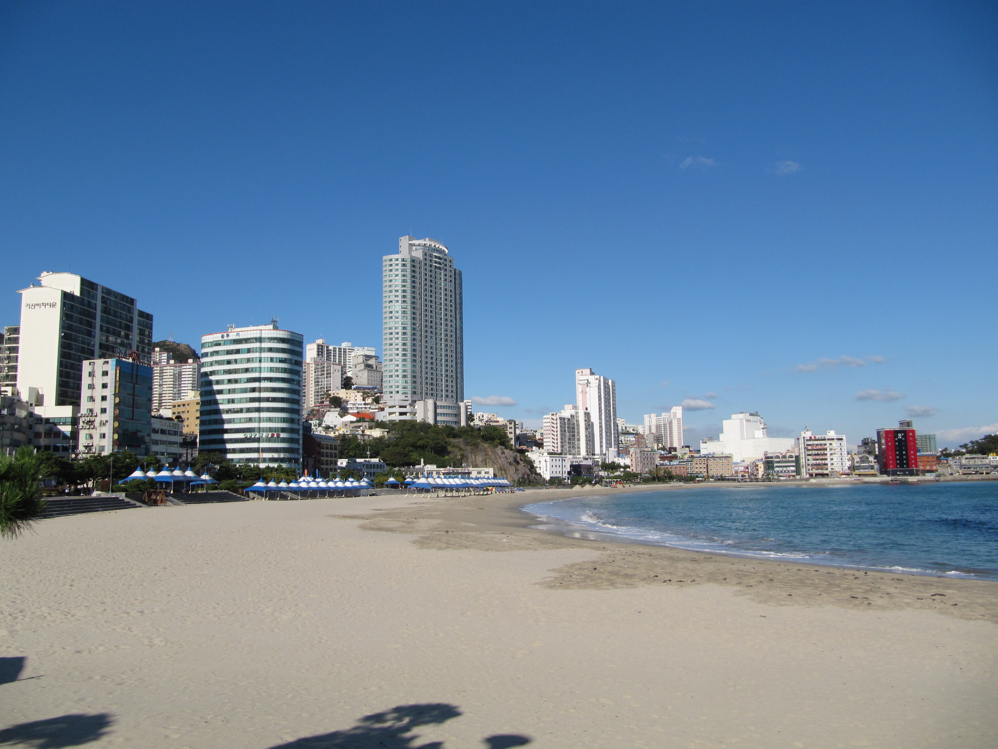 부산광역시 서구 송도해수욕장 전경, 2010년 촬영