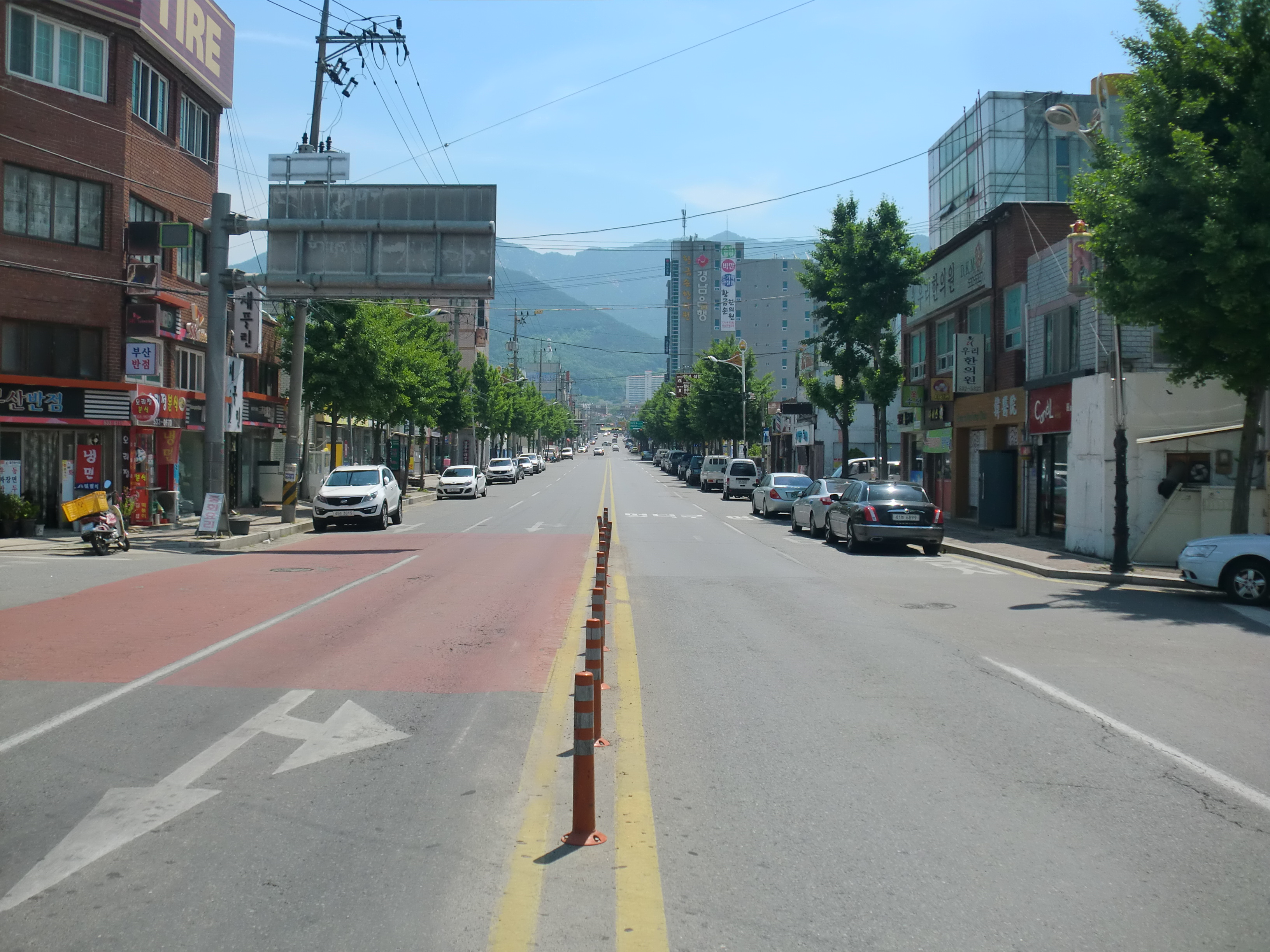 2015년 5월 27일 촬영한 경상남도 창녕군 창녕읍 중심부 전경