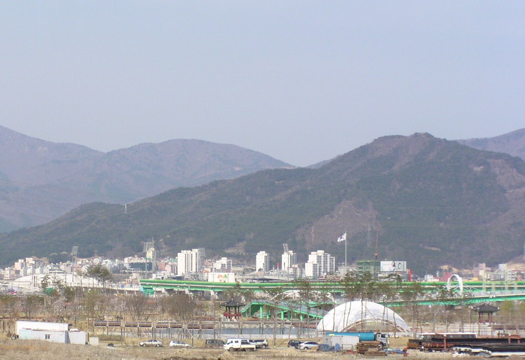 2010년 경상남도 양산시 도심 전경