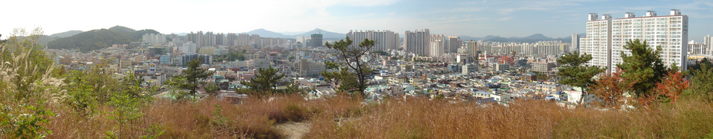 2006년 11월 11일 촬영된 울산광역시 남구 야음동 전경